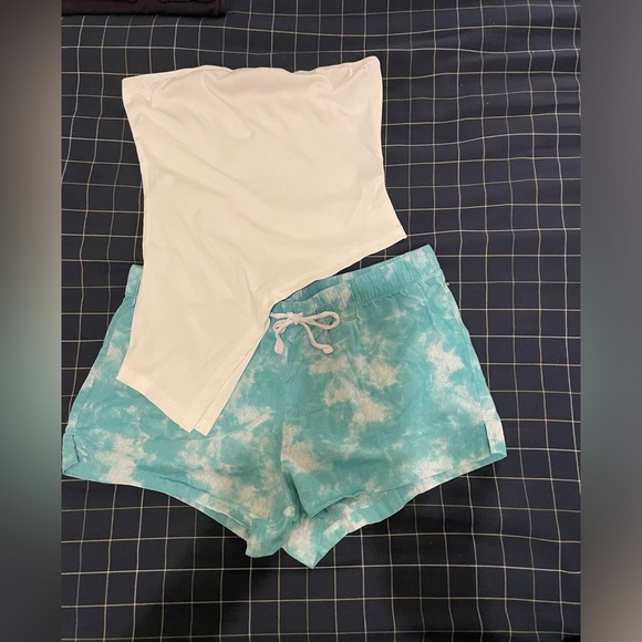 BUNDLE DEAL 🛍️⭐️🤩 3 Medium George PJ Shorts with 3 BONUS tops - Picture 5 of 12